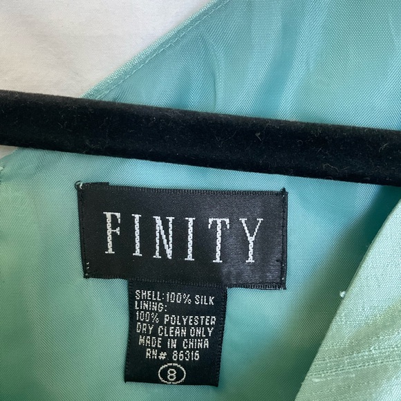 NWT Finity Silk dupioni dress - Picture 3 of 7